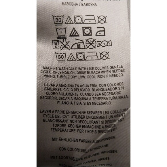 Mens Guess Long Sleeve Western Cowboy Shirt XL Blue and Gray - Picture 7 of 9